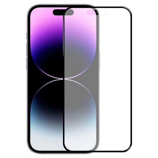 NORTHJO A++ For iPhone 14 Pro Matte Screen Protector Anti-Fingerprint Full Coverage Tempered Glass Film - 1