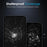 NORTHJO A++ For iPhone 14 Pro Max Screen Protector Matte Anti-Fingerprint Full Coverage Tempered Glass Film - 5