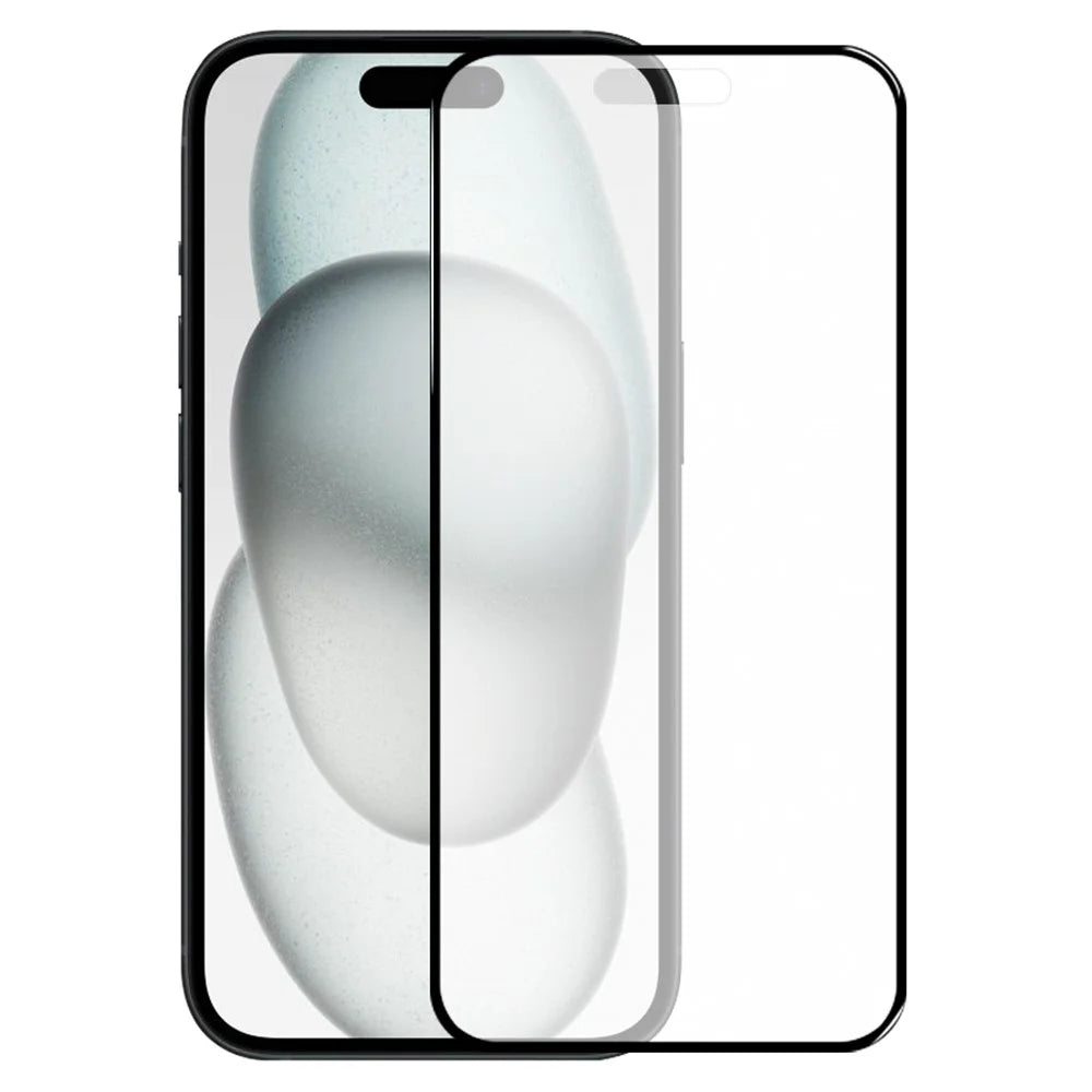 NORTHJO A++ For iPhone 15 Matte Screen Protector Anti-Fingerprint Full Coverage Tempered Glass Film - 1