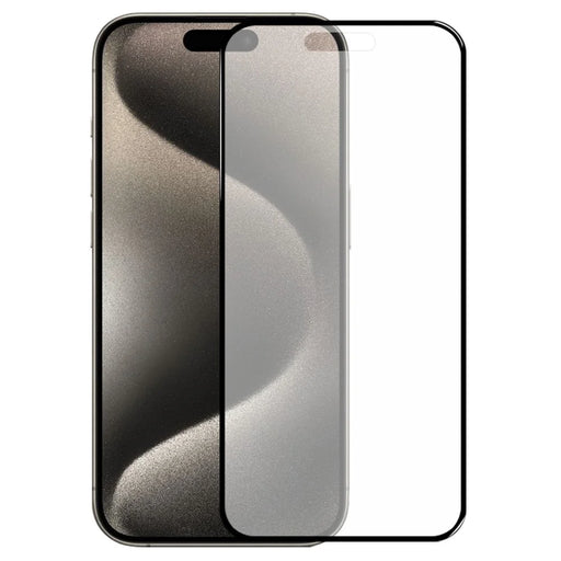 NORTHJO A++ For iPhone 15 Pro Max Screen Protector Anti-Fingerprint Matte Full Coverage Tempered Glass Film - 1