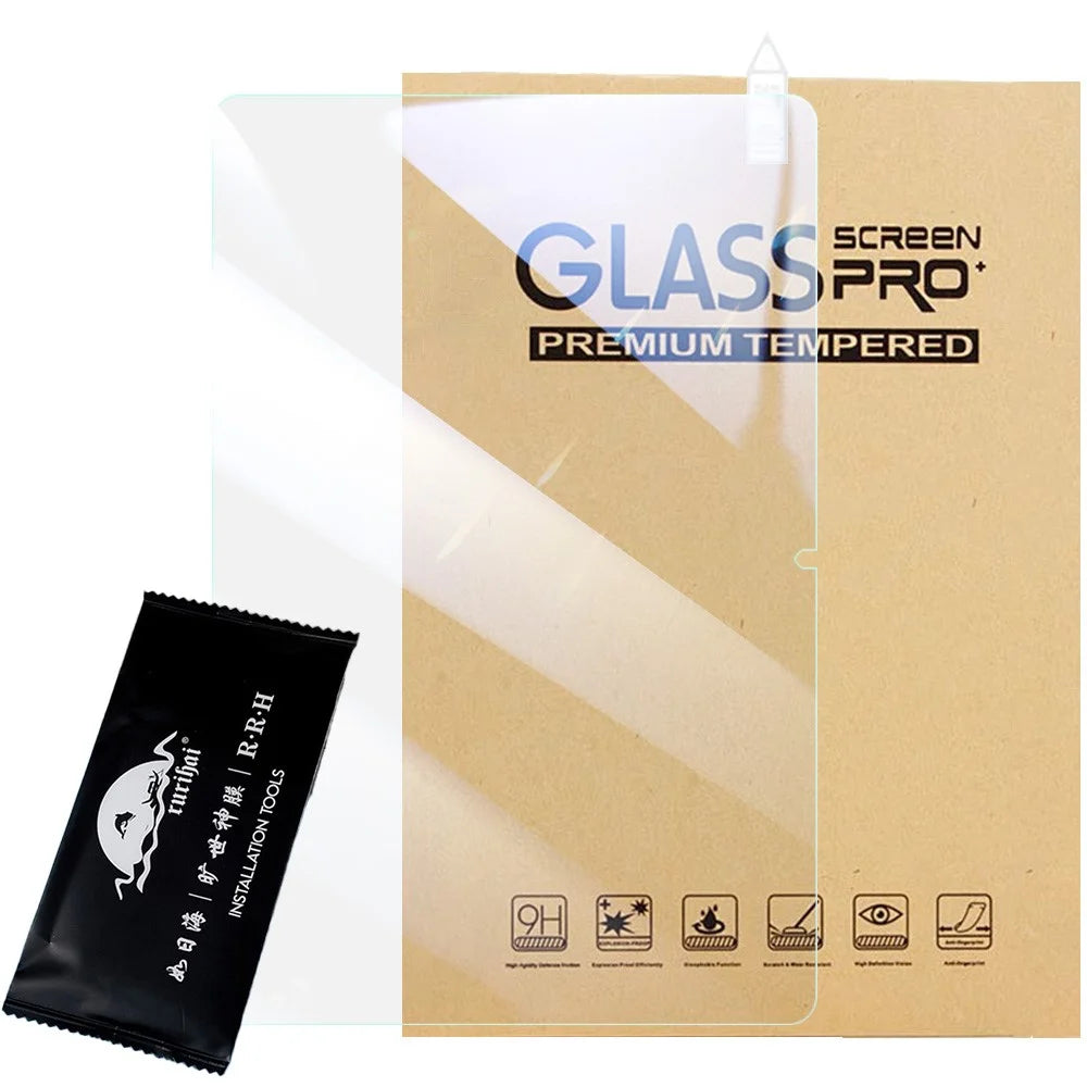 RURIHAI For Lenovo Tab P12 AGC Glass Full Screen Protector 2.5D HD Clear Anti-Scratch Film - 5