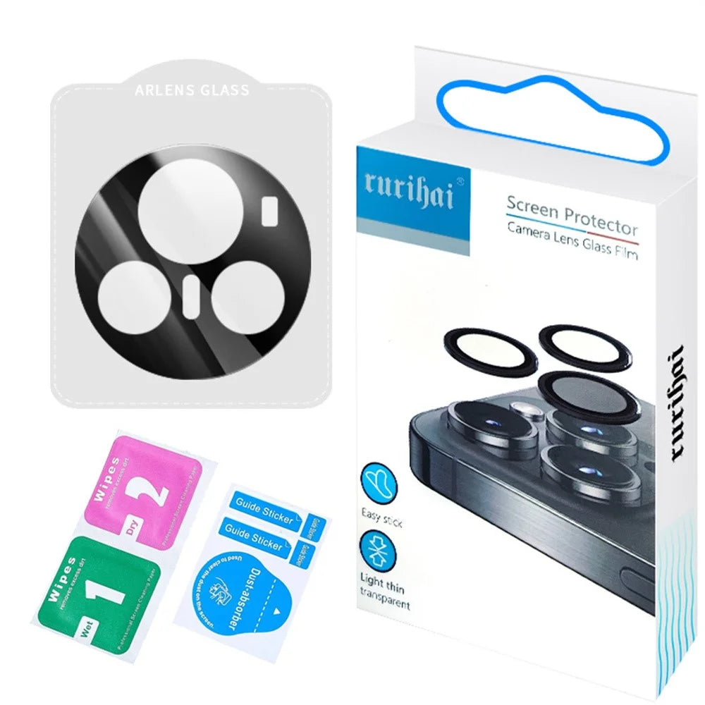 RURIHAI For Honor Magic V3 5G Camera Lens Protector 0.26mm Silk Printing Lens Film - 5