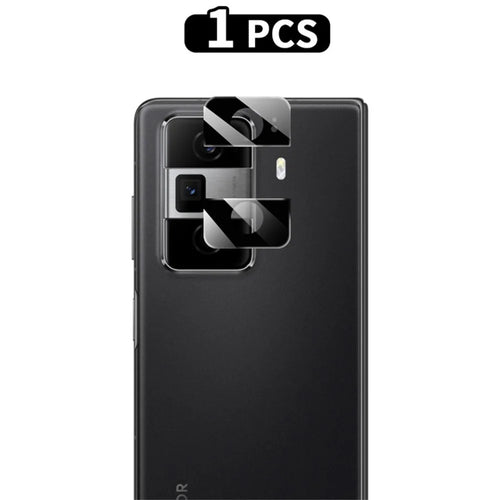 RURIHAI For Honor Magic Vs3 5G Camera Lens Protector HD Clear Lens Film Silk Printing Edge - 1
