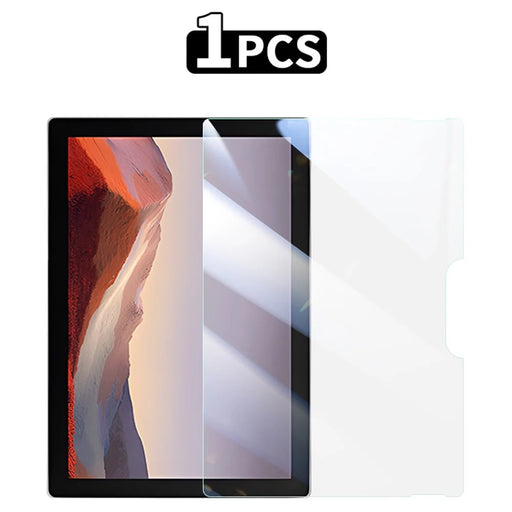 RURIHAI For Microsoft Surface Pro 7 Full Screen Protector AGC Glass Screen Film 2.5D Arc Edge - 1