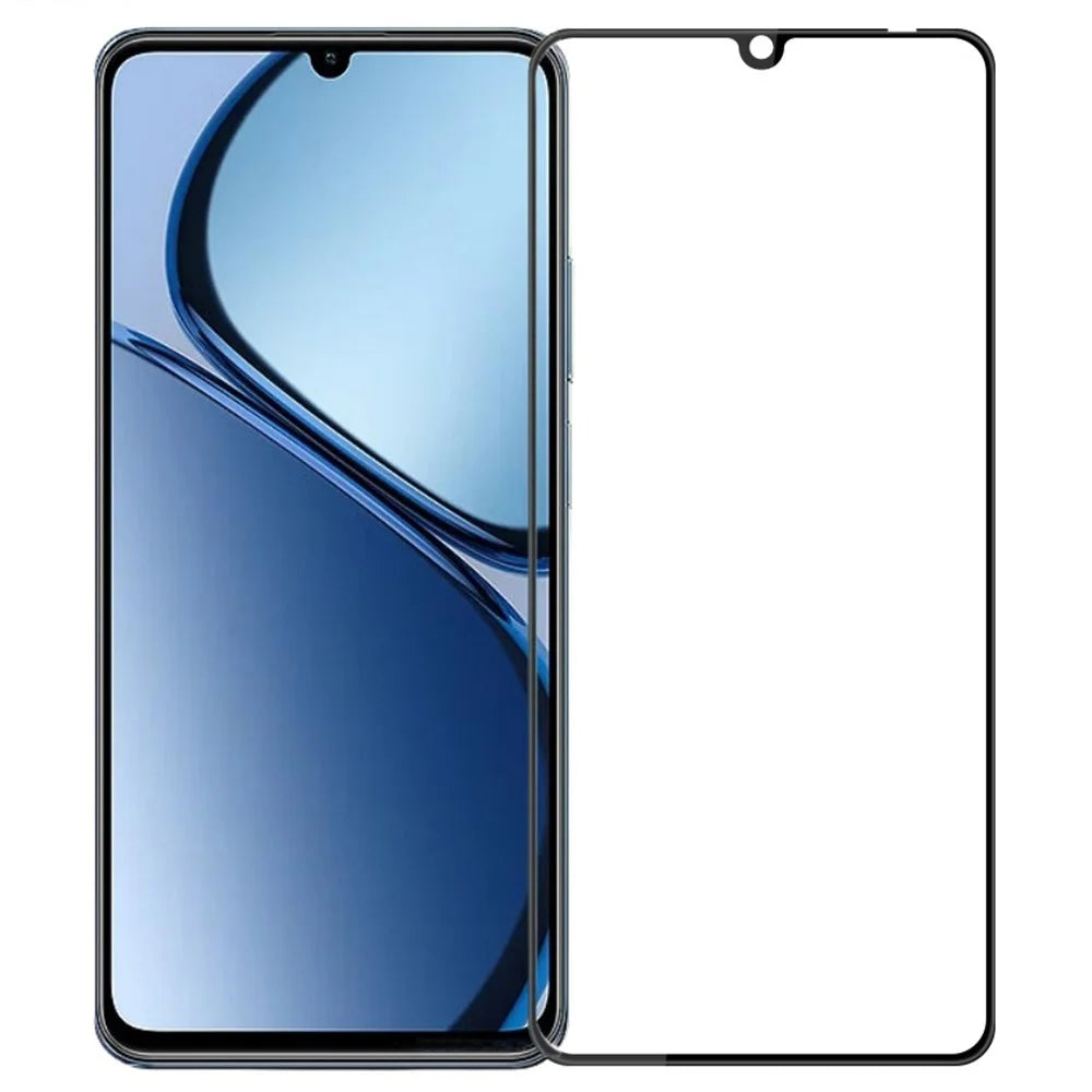 PINWUYO JK 3D Tempered Glass Film Series-2 for Realme Note 60x 4G / C63 4G / C61 4G Screen Protector Full Glue - 1
