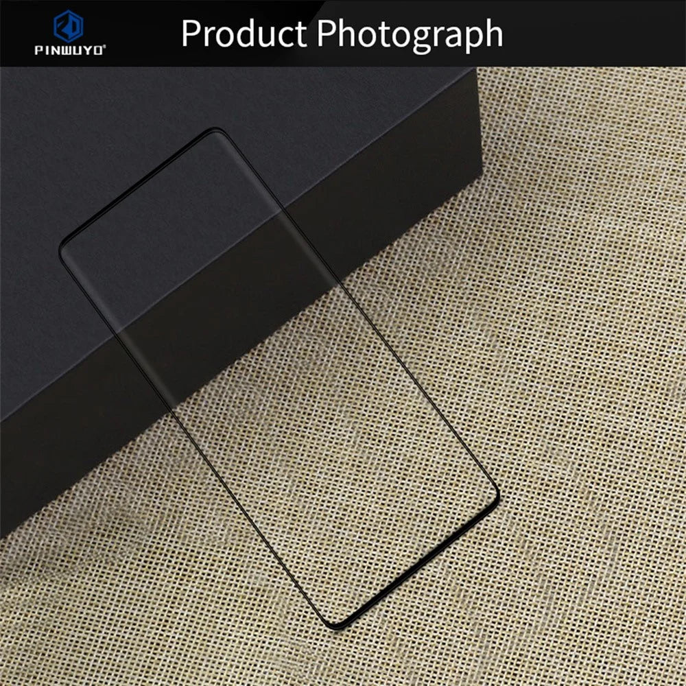 PINWUYO For Honor 200 5G 3D Hot Bending Screen Protector Tempered Glass Full Glue Film - 3