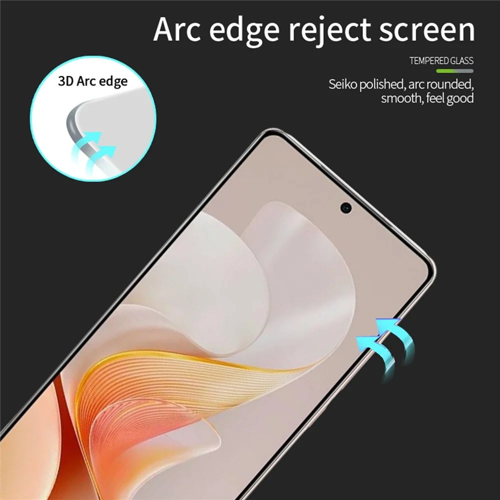 PINWUYO JK 3D Tempered Glass Film Series-2 for vivo S19 5G Screen Protector High Aluminium-silicon Glass - 7