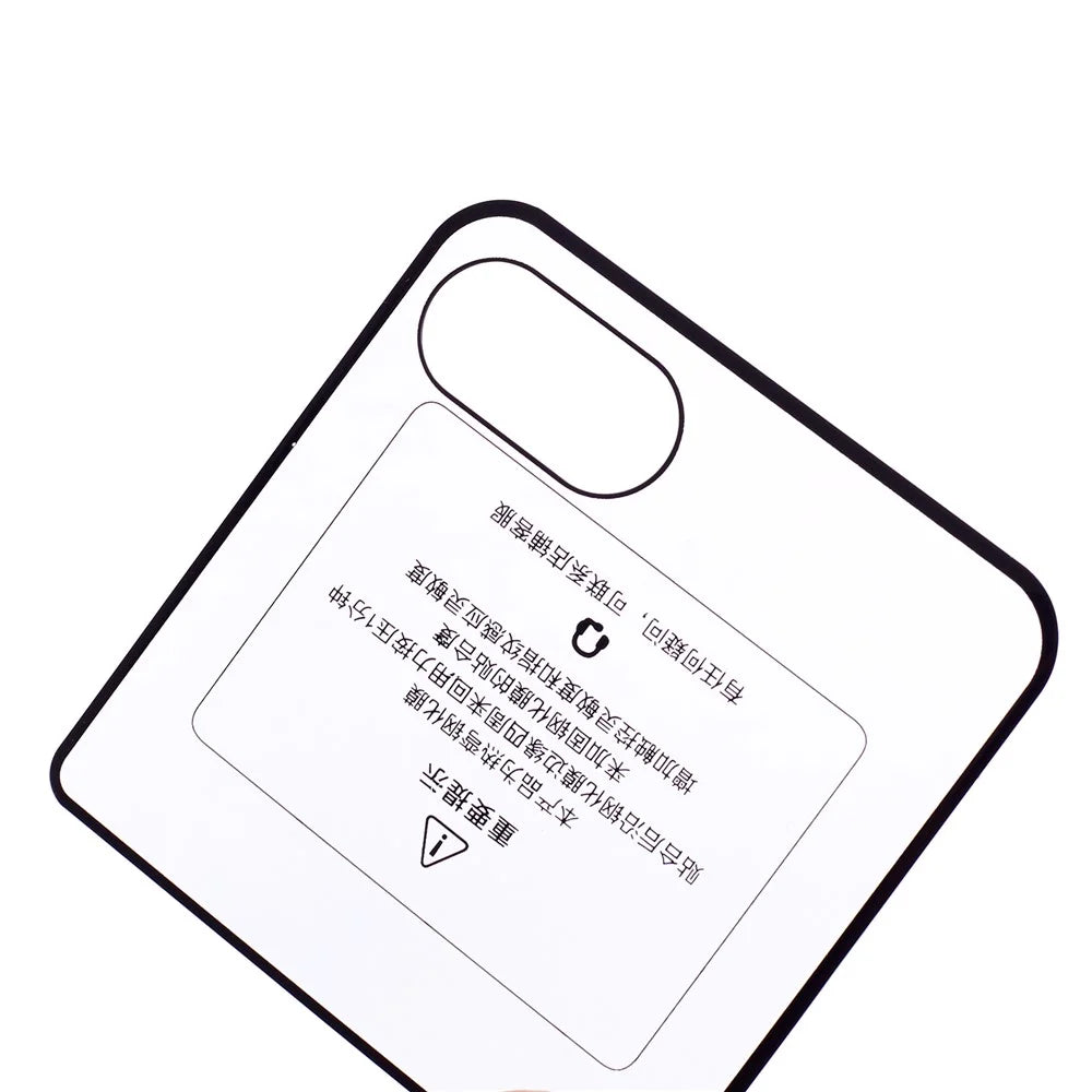 For Motorola Razr 50 5G Tempered Glass Film Back Screen Protector 3D Curved HD Rear Film - 3