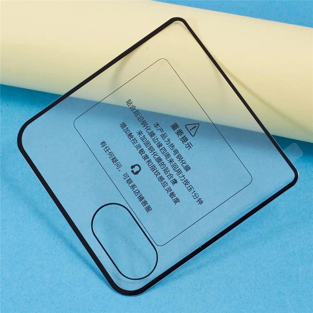 For Motorola Razr 50 5G Tempered Glass Film Back Screen Protector 3D Curved HD Rear Film - 5