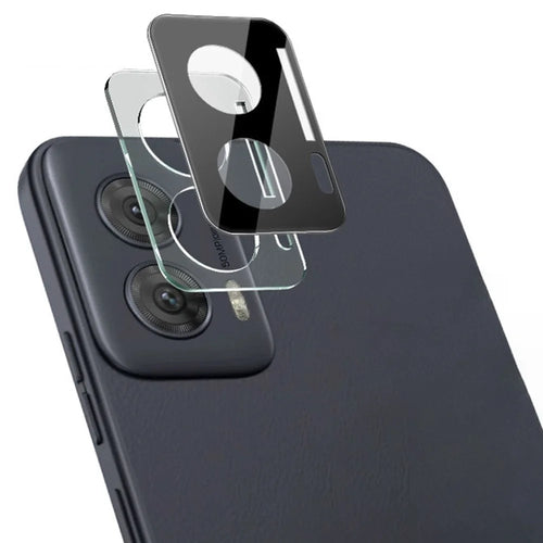 IMAK For Motorola Moto G Power (2024) Camera Lens Protector Tempered Glass Film+Acrylic Cap (Black Version) - 1