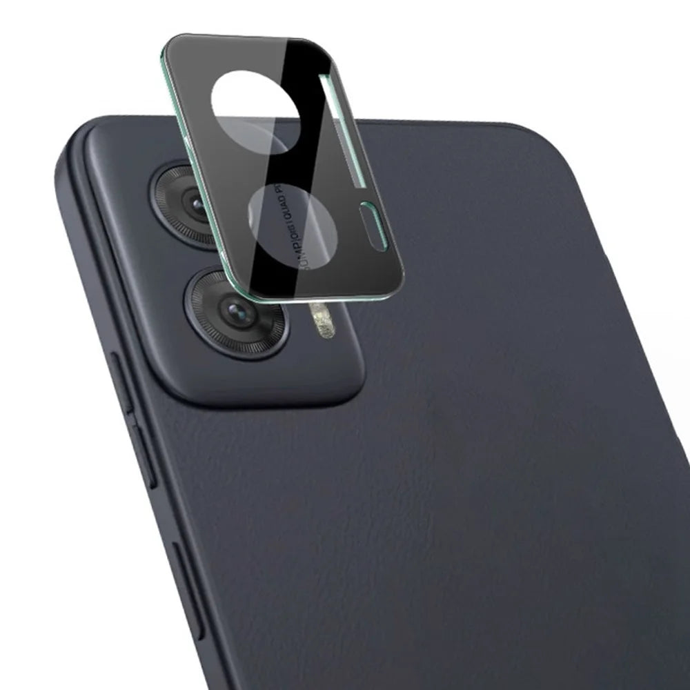IMAK For Motorola Moto G Power (2024) Camera Lens Protector Tempered Glass Film+Acrylic Cap (Black Version) - 3