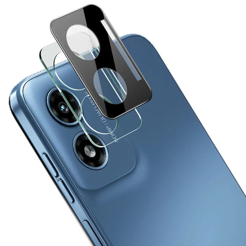 IMAK For Motorola Moto G Play (2024) 4G Tempered Glass Camera Lens Protector+Acrylic Lens Cap (Black Version) - 1