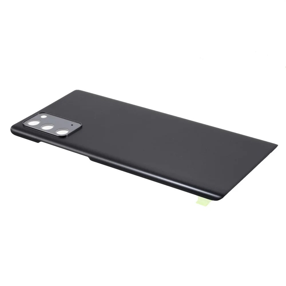 For Samsung Galaxy Note20 N980 / Note20 5G N981 Battery Housing with Adhesive Sticker + Camera Lens Cover (Without Logo) - Black - 4