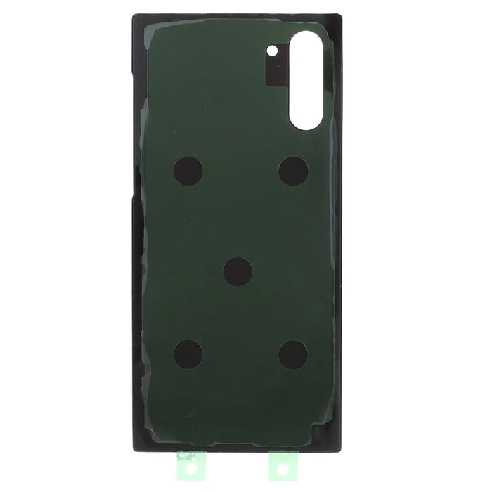For Samsung Galaxy Note 10 4G N970 / Note 10 5G N971 Battery Housing Cover with Adhesive Sticker (Without Logo) - Black - 3