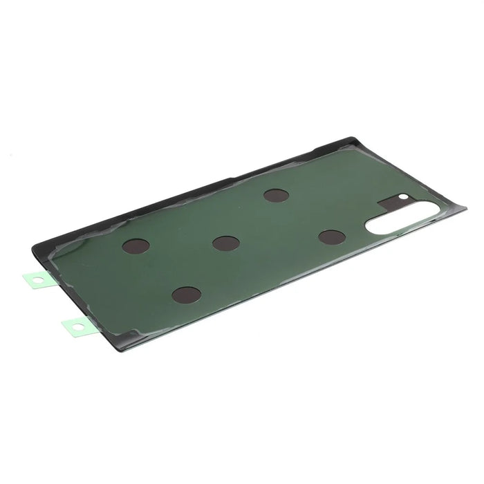 For Samsung Galaxy Note 10 4G N970 / Note 10 5G N971 Battery Housing Cover with Adhesive Sticker (Without Logo) - Black - 5