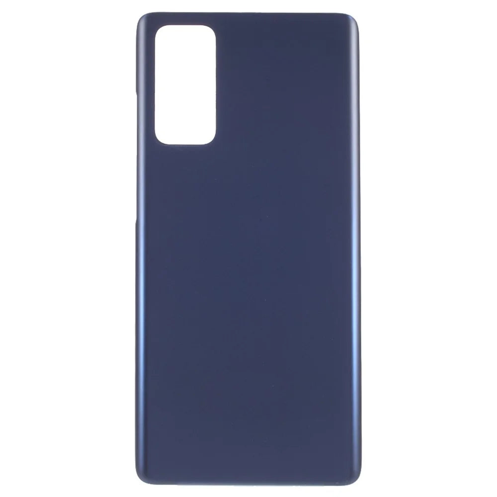 For Samsung Galaxy S20 FE G780 / S20 FE 5G G781 Battery Housing Cover with Adhesive Sticker (Without Logo) - Blue - 2