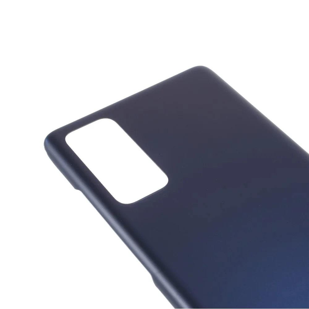 For Samsung Galaxy S20 FE G780 / S20 FE 5G G781 Battery Housing Cover with Adhesive Sticker (Without Logo) - Blue - 7