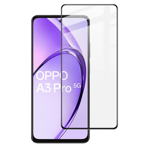 IMAK Pro+ Series For Oppo A3 Pro (India) 5G Full Screen Protector Tempered Glass Ultra Clear Film - 1