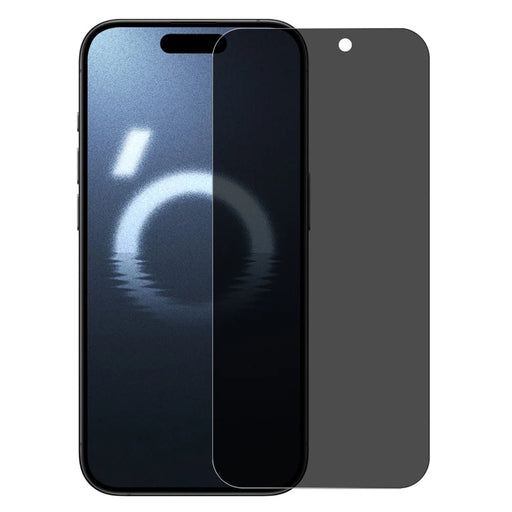 NORTHJO A+ For iPhone 16 Pro HD Screen Protector 2.5D Arc 28 Degree Anti-Spy 0.3mm Tempered Glass Film - 1