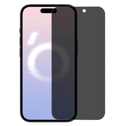 NORTHJO A+ For iPhone 16 Plus / 15 Plus HD Screen Protector 2.5D Arc 28 Degree Anti-Spy 0.3mm Tempered Glass Film - 1