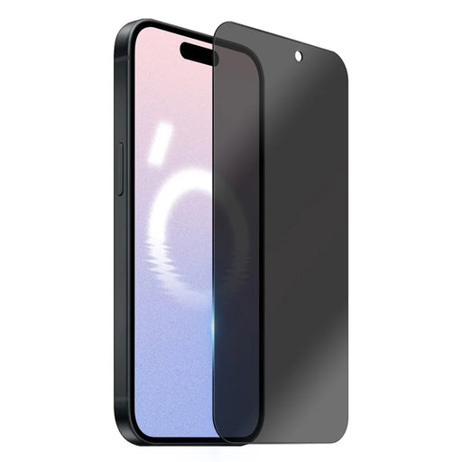 NORTHJO A+ For iPhone 16 Plus / 15 Plus HD Screen Protector 2.5D Arc 28 Degree Anti-Spy 0.3mm Tempered Glass Film - 2