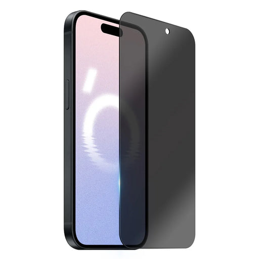 NORTHJO A+ For iPhone 16 HD Screen Protector 2.5D Arc 28 Degree Anti-Spy 0.3mm Tempered Glass Film - 2