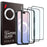 NORTHJO 2Pcs A+ For iPhone 16 Screen Protector 0.3mm High Aluminum-Silicon Glass Film with Alignment Frame, Black - 7