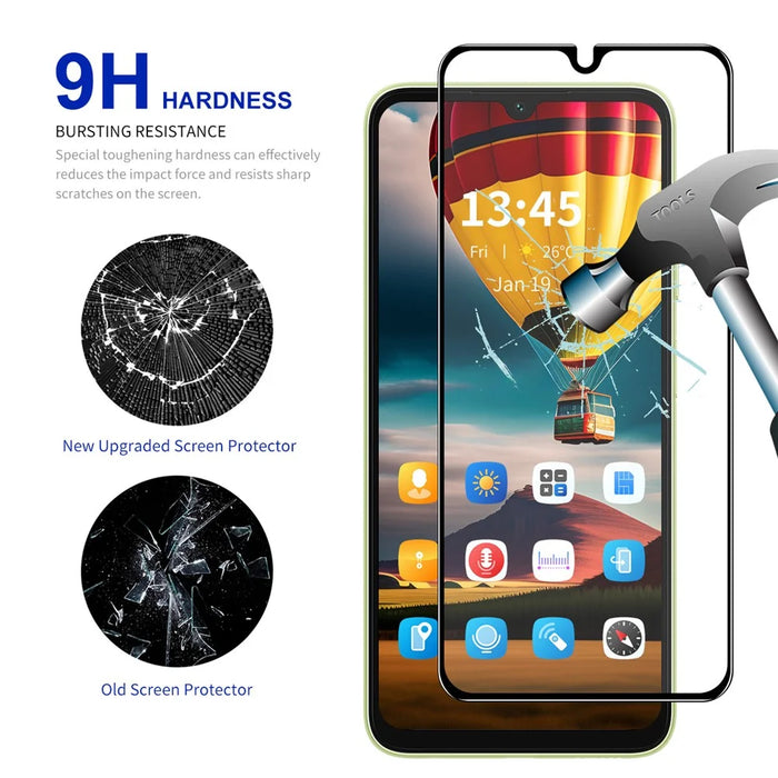 ENKAY HAT PRINCE 10Pcs For Samsung Galaxy A06 4G / A06 5G Screen Protector Full Glue Silk Printing Complete Covering - 4