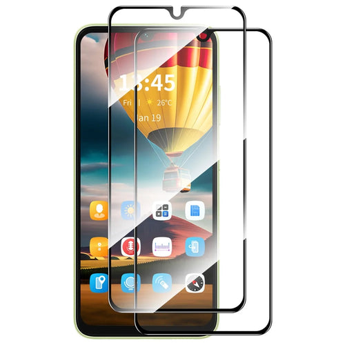 ENKAY HAT PRINCE 2Pcs For Samsung Galaxy A06 4G / A06 5G Screen Protector 0.26mm 2.5D High Aluminium-Silicon Glass Film - 1