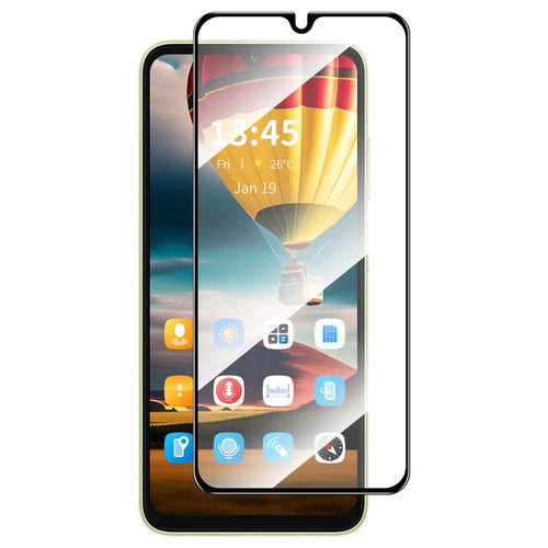 ENKAY HAT PRINCE For Samsung Galaxy A06 4G / A06 5G Screen Protector 9H Silk Printing 0.26mm High Aluminium-Silicon Glass Film - 1