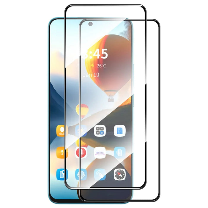 ENKAY HAT PRINCE 2Pcs For Google Pixel 9 Pro Screen Protector 0.26mm 2.5D High Aluminium-Silicon Glass Film - 1