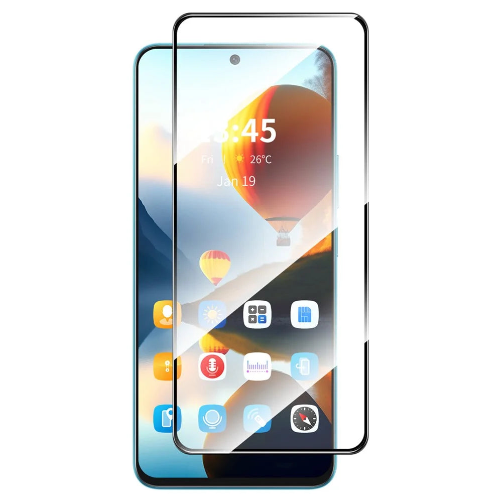 ENKAY HAT PRINCE For Google Pixel 9 Screen Protector 9H Silk Printing 0.26mm High Aluminium-Silicon Glass Film - 1