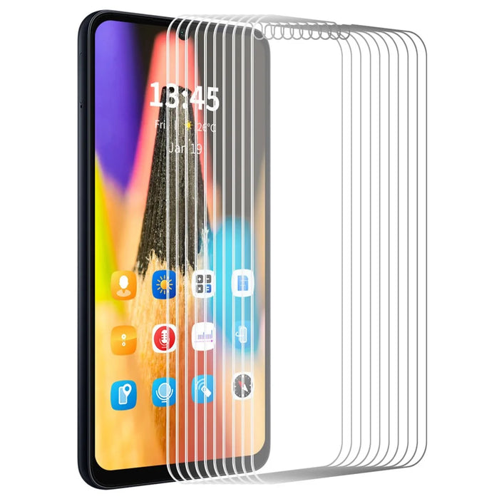 ENKAY HAT PRINCE 10Pcs For Samsung Galaxy A06 4G / A06 5G Screen Protector Anti-Fingerprint 9H Hardness Clear Film - 1