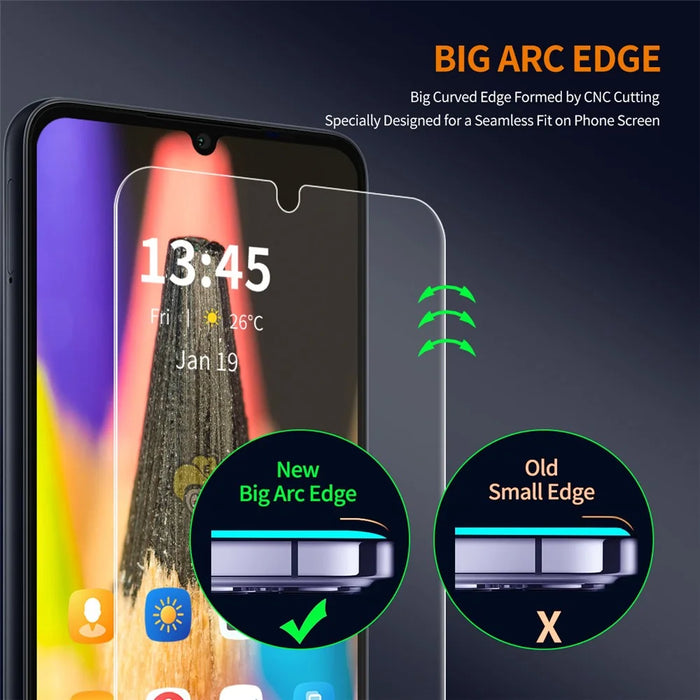 ENKAY HAT PRINCE 5Pcs For Samsung Galaxy A06 4G / A06 5G Screen Protector 9H Hardness Protective Film - 4