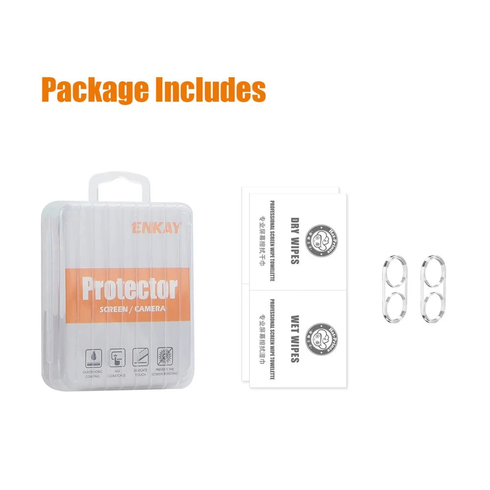 ENKAY HAT PRINCE 2Pcs For Nothing CMF Phone 1 Camera Lens Film Integrated Tempered Glass Lens Protector - Transparent - 6