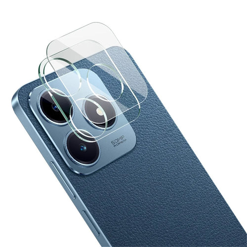 IMAK For Realme C63 4G Tempered Glass Lens Film+Acrylic Lens Cap Camera Lens Protector - 1
