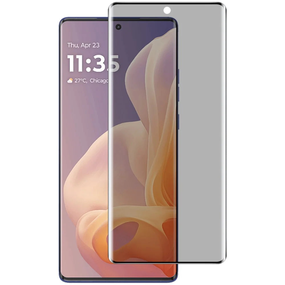 IMAK For Motorola Moto G85 5G / S50 Neo 5G Anti-Spy Full Screen Protector Tempered Glass Film - 3