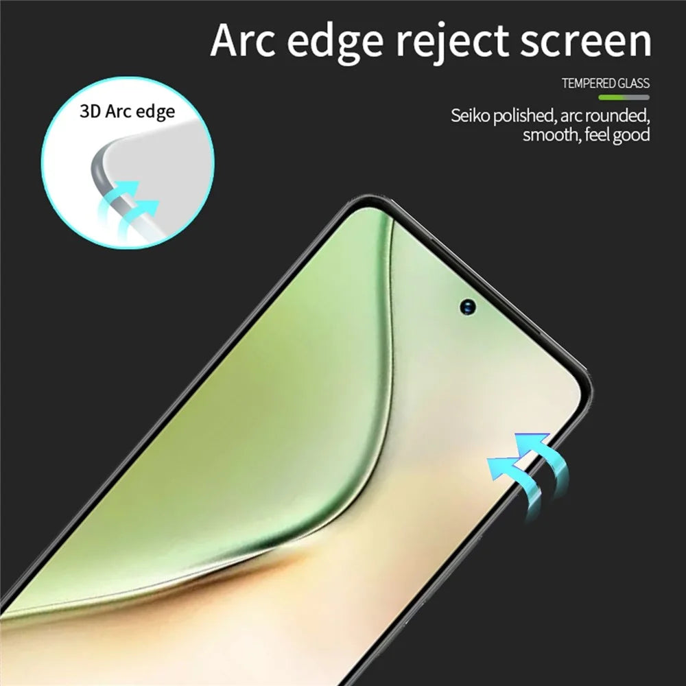 PINWUYO For vivo Y200 (India) 5G Screen Protector 3D Curved Edge Tempered Glass Film - 7