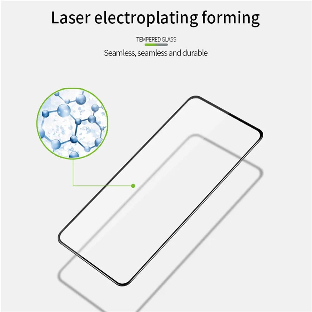 PINWUYO For vivo iQOO Z9 5G Screen Protector 3D Curved Edge Tempered Glass Film - 4