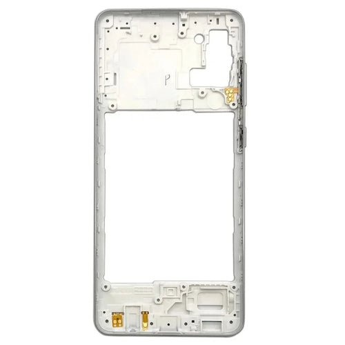 For Samsung Galaxy A31 A315 OEM Middle Plate Frame Replacement (Without Logo) - White - 1