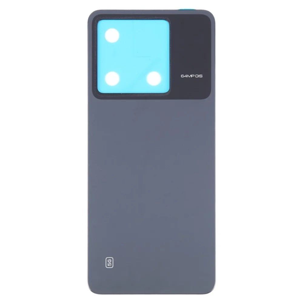For Xiaomi Poco X6 5G Back Battery Housing Cover Replacement - Black - 2