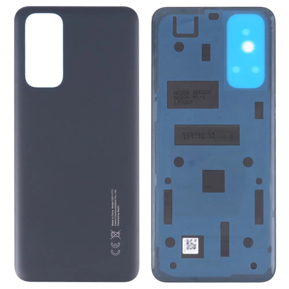 For Xiaomi Redmi Note 11S 4G / Note 11 4G (Qualcomm) OEM Battery Housing Back Cover Replacement - Black - 1