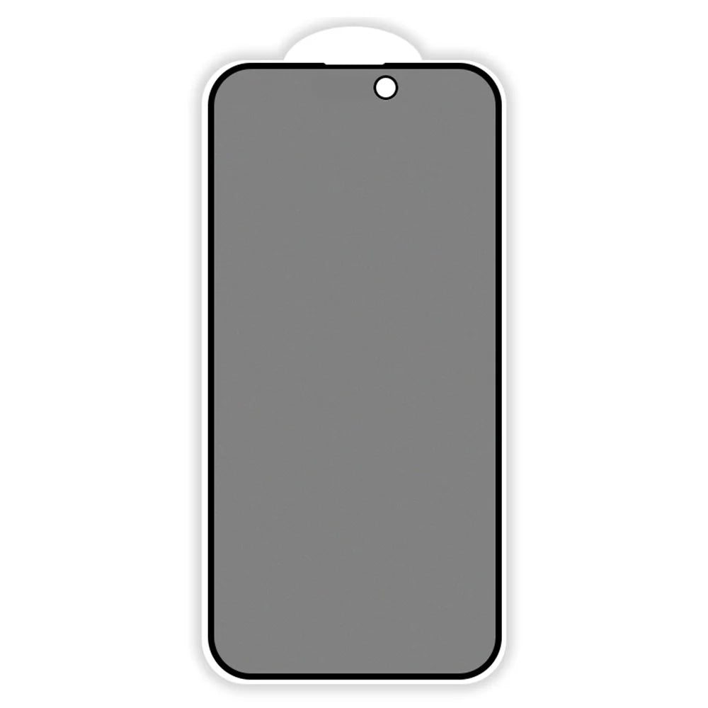For iPhone 16 Pro Max Anti-Spy Screen Protector High Aluminium-Silicon Glass Film - 3