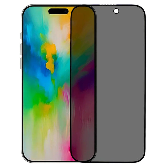 For iPhone 16 Anti-Peep Screen Protector Tempered Glass Film - 1