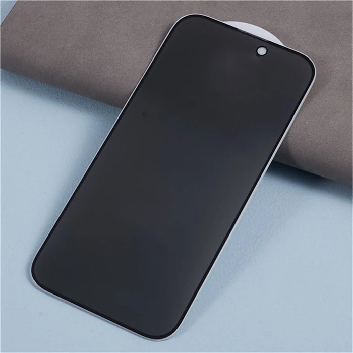For iPhone 16 Anti-Peep Screen Protector Tempered Glass Film - 3