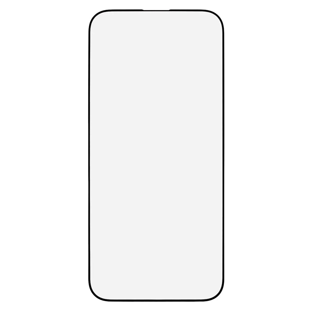 For iPhone 16 Full Coverage Silk Print  Tem9Dpered Glass Film Anti-Shatter Screen Protector - 2