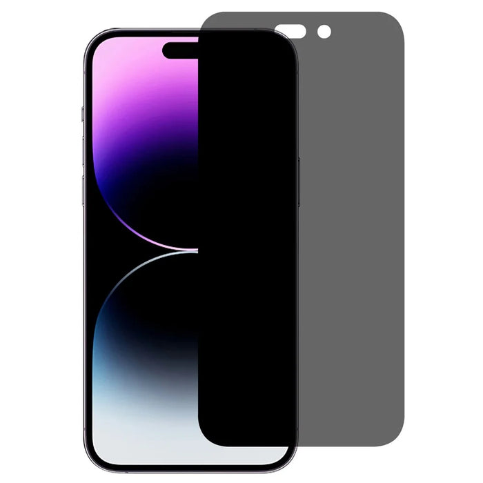 For iPhone 16 Plus / 15 Plus Anti-Spy Tempered Glass Screen Protector Anti-Scratch Full Coverage Screen Film - 1