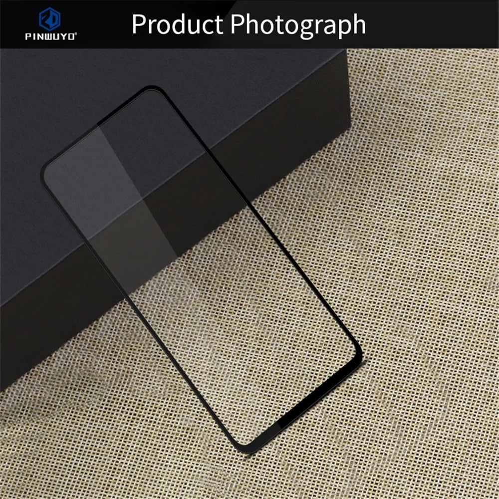 PINWUYO JK Series-2 for Oppo A3x 5G  /  A3x Vitality Edition High Aluminium-Silicon Glass Film 9H Full Screen Protector - 3