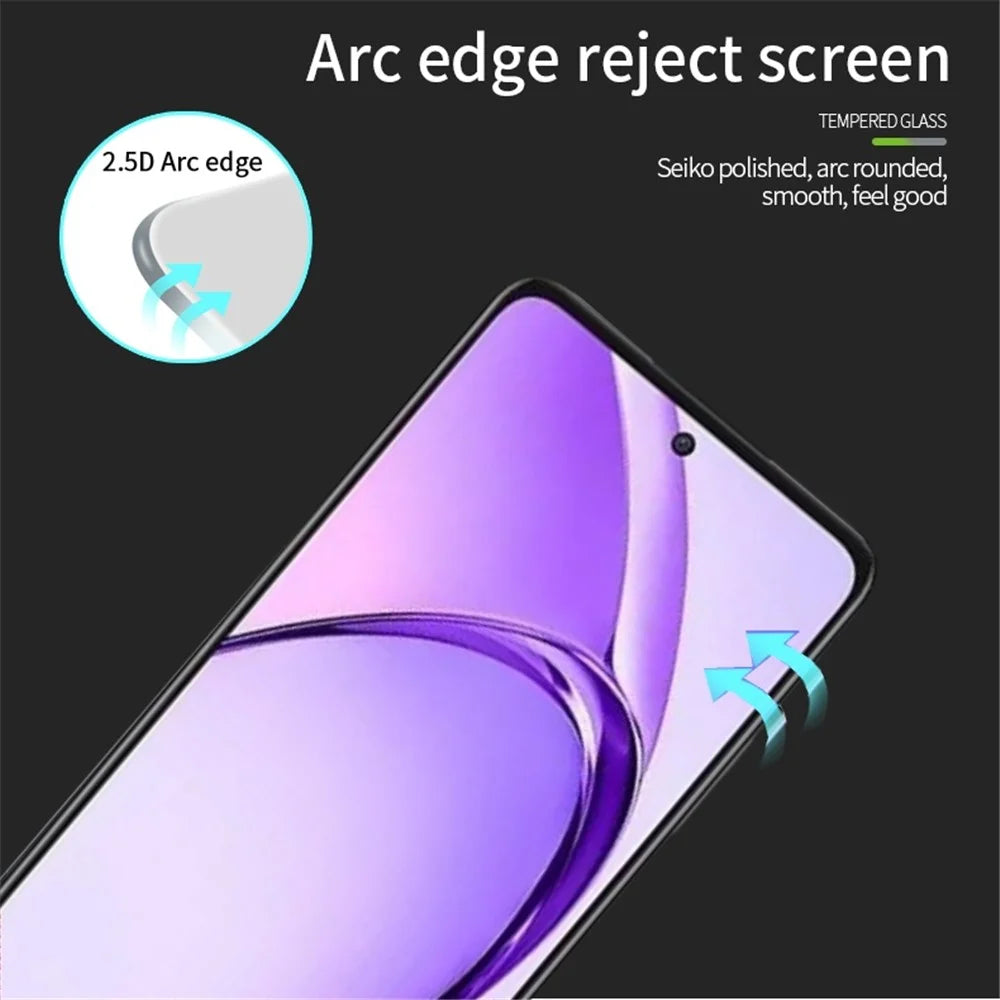 PINWUYO JK Series-2 for Oppo A3x 5G  /  A3x Vitality Edition High Aluminium-Silicon Glass Film 9H Full Screen Protector - 7
