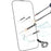RURIHAI 10Pcs For iPhone 16 Pro Max High Aluminium-Silicon Glass Film 0.26mm 2.5D Secondary Hardening Screen Protector - 4